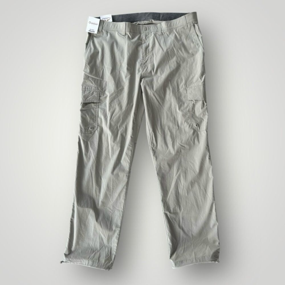 NWT Outdoor Pants Man Size 44x34 Beige